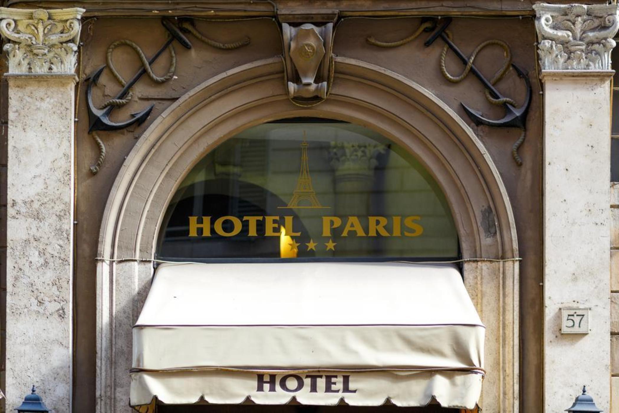 Hotel Paris Roma Esterno foto